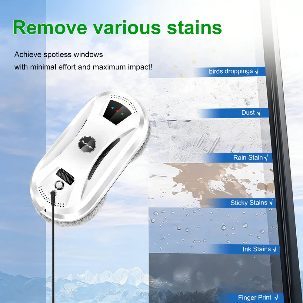 Ultra Thin Window Robot Cleaner